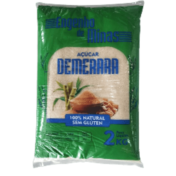 ACUCAR DEMERARA ENG DE MINAS 1 KG 