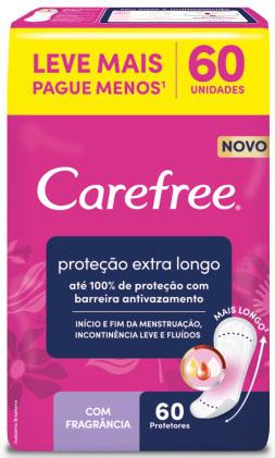 PROT.CAREFREE S/AB.EX.LONGO C/60 LV+PG-