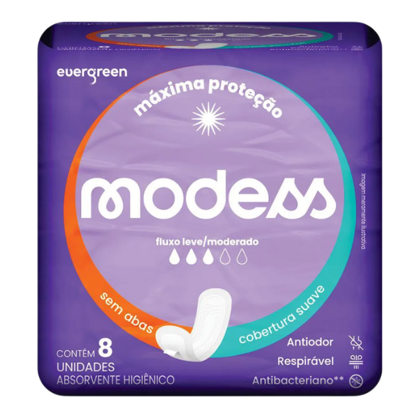 ABSORVENTE MODESS 08 SUAVE