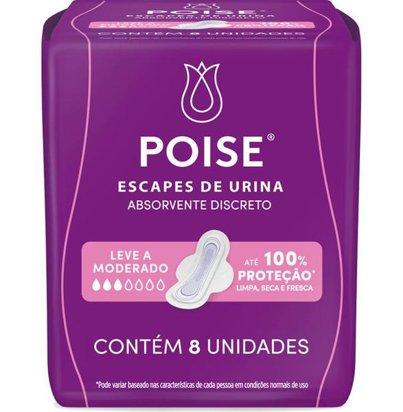 ABSORV POISE ESCAPE URINA DISCRETO C8