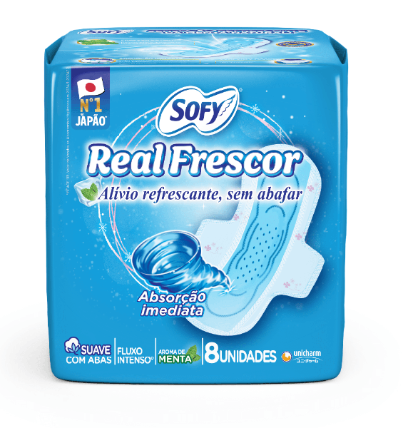 ABSORVENTE REAL FRESCOR SOFY C8