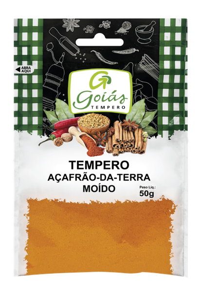 Açafrao Moido Goias Temperos 50g
