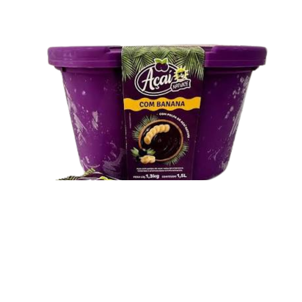 Sorvete Acai C/Banana   Natuice 1,5Lt