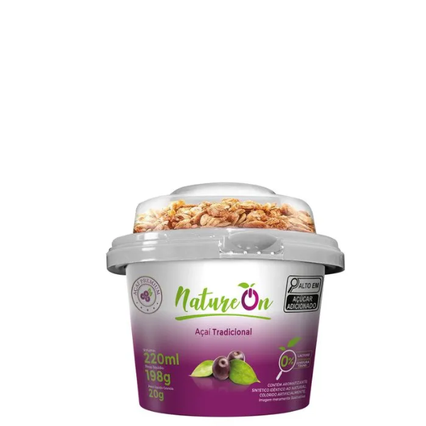 ACAI NATUREON C/ GRANOLA TRADICIONAL ZERO 220ML