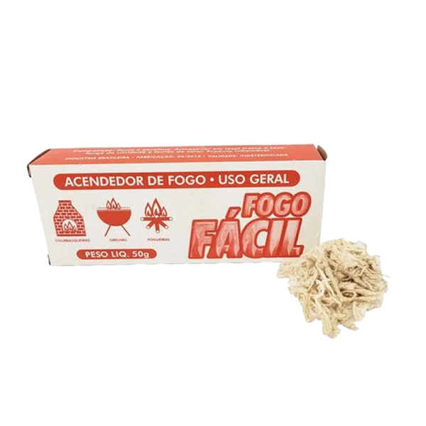 ACENDEDOR FOGO FACIL 50G