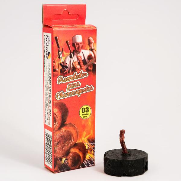 ACENDEDOR SOLMAR CHURRAS.A BASE DE PARAFINA C/03UN 24g