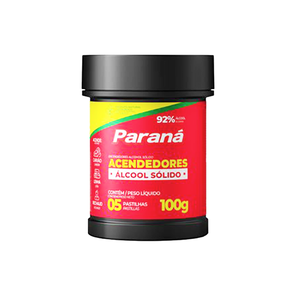 ACENDEDOR PARANA ALCOOL SOLIDO 100G