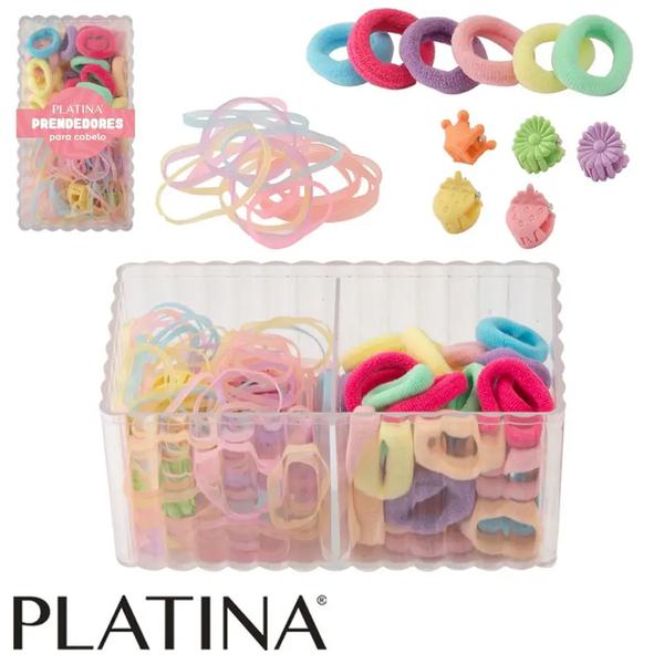 MINI PRESILHA P/CABELO ELASTICO C/20UN UND