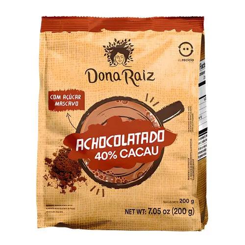ACHOC DONA RAIZ 200G 40% CACAU