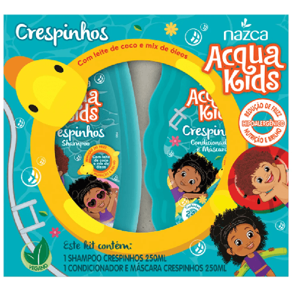 SHAMPOO NAZCA ACQUA KIDS CRESPINHOS 250M