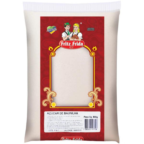 ACUCAR BAUNILHA FRITZ E FRIDA 500G