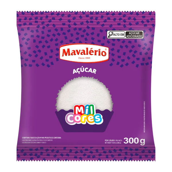 ACUCAR BRANCO 300G MAVALERIO