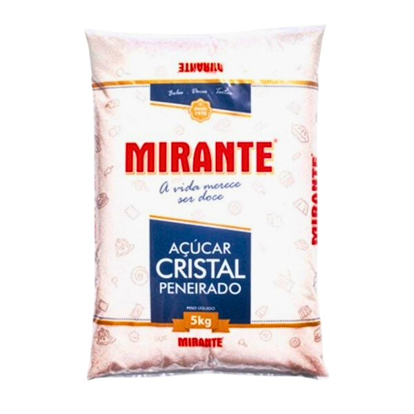 Acucar Cristal Mirante 5kg