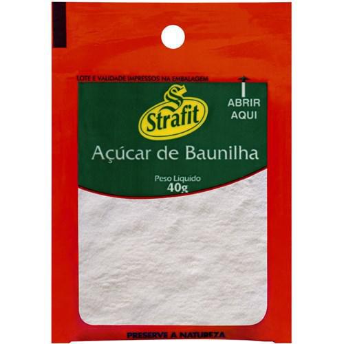 Açucar De Baunilha Straffit 40g