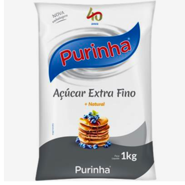 Acucar Extra Fino Purinha 1Kg