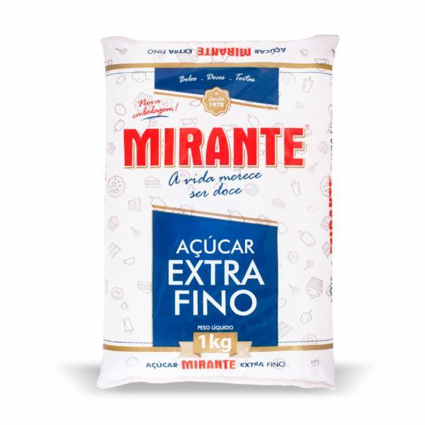 ACUCAR MIRANTE EXTRA FINO       1KG