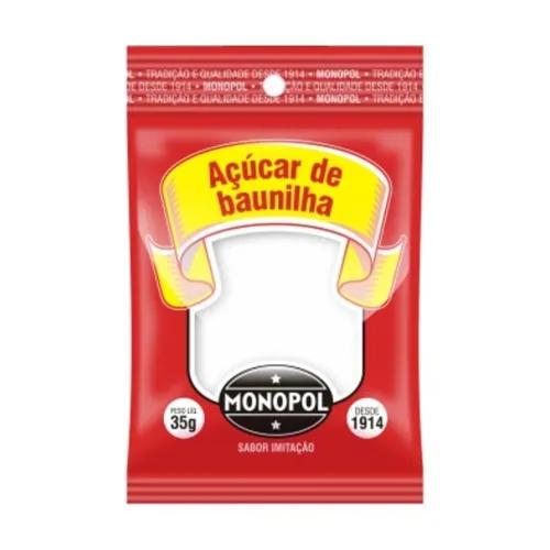 ACUCAR BAUNILHA MONOPOL 80G
