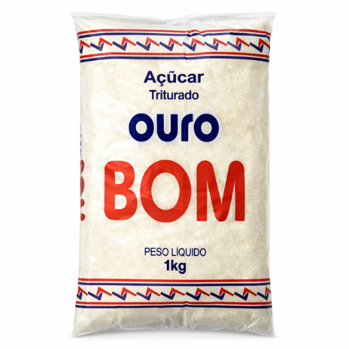 ACUCAR OURO BOM TRITURADO 1KG