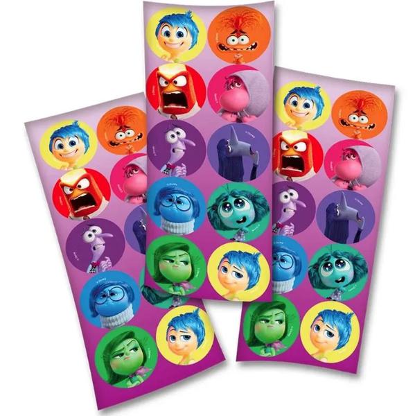 ADESIVO REDONDO DIVERTIDAMENTE C/30UN FESTCOLOR