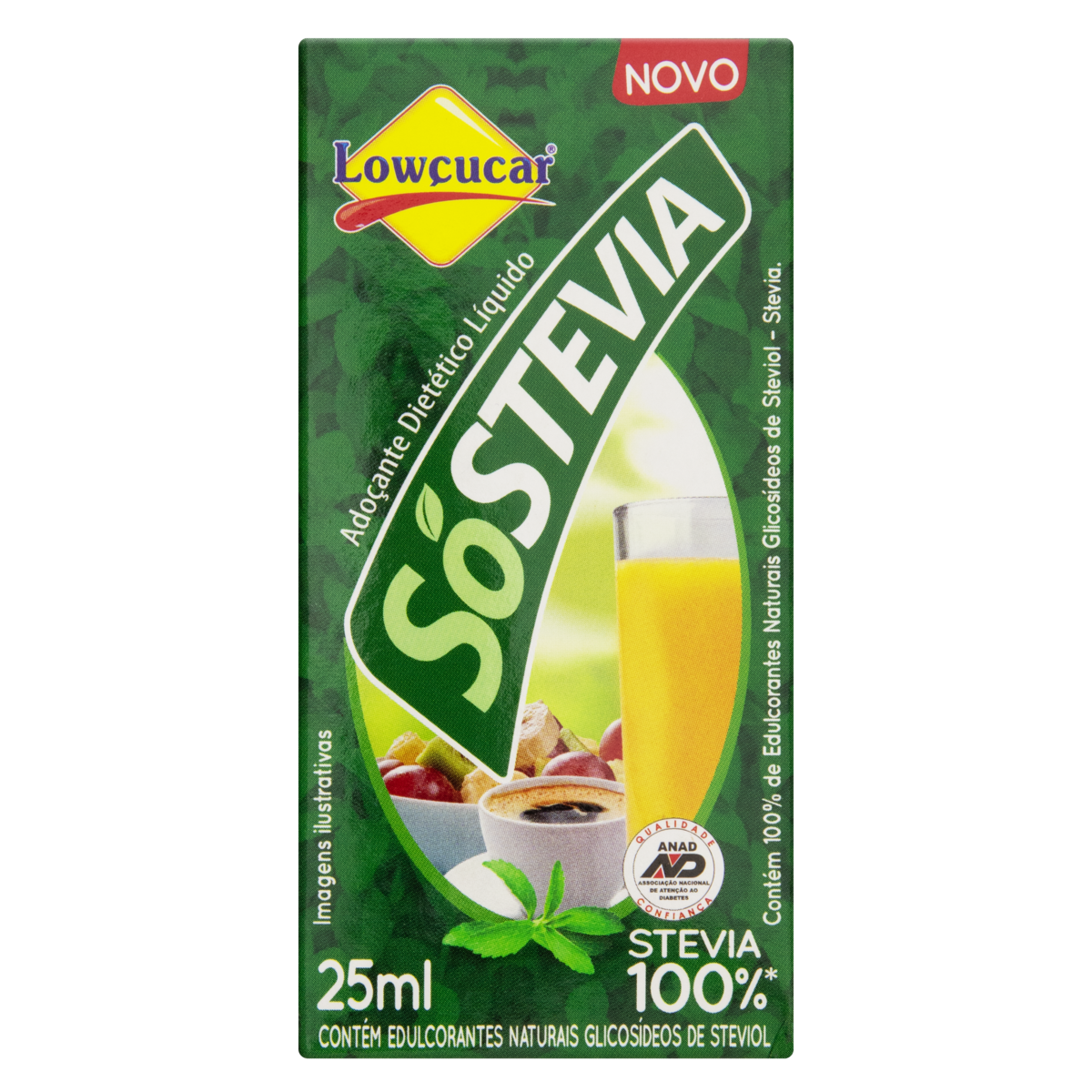 ADOCANTE LOWCUCAR 25G SOSTEVIA