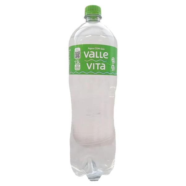 AGUA 1,5L VALLE VITA C/GAS  100FD P
