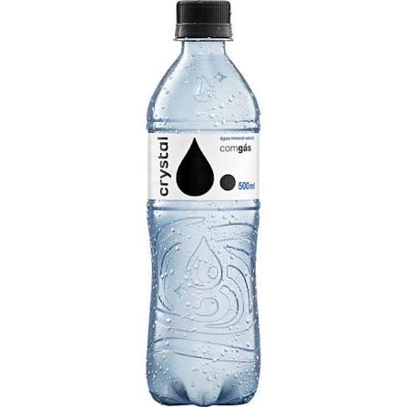 AGUA CRYSTAL COM GAS 500ML C/12