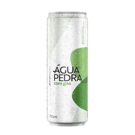 Água Mineral Água Da Pedra Com Gas Lata 350ml
