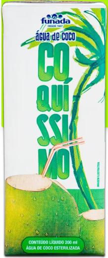 AGUA DE COCO COQUISSIMO 200ML