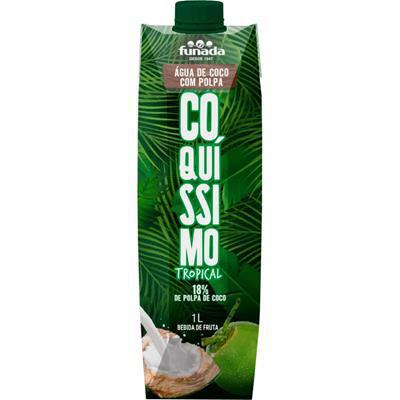 AGUA DE COCO COQUISSIMO 1LT POLPA