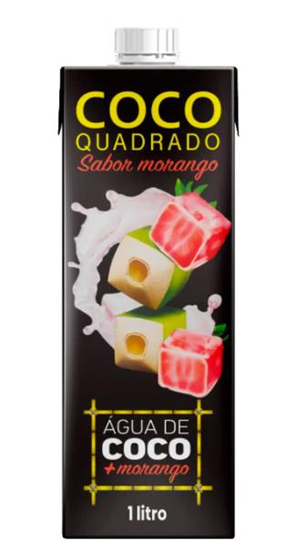 AGUA DE COCO MORANGO QUADRADO 1L  