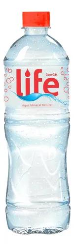 AGUA MINERAL COM GAS LIFE PET 510ML 