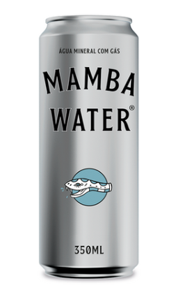 AGUA MINERAL C/ GAS MAMBA 350ML