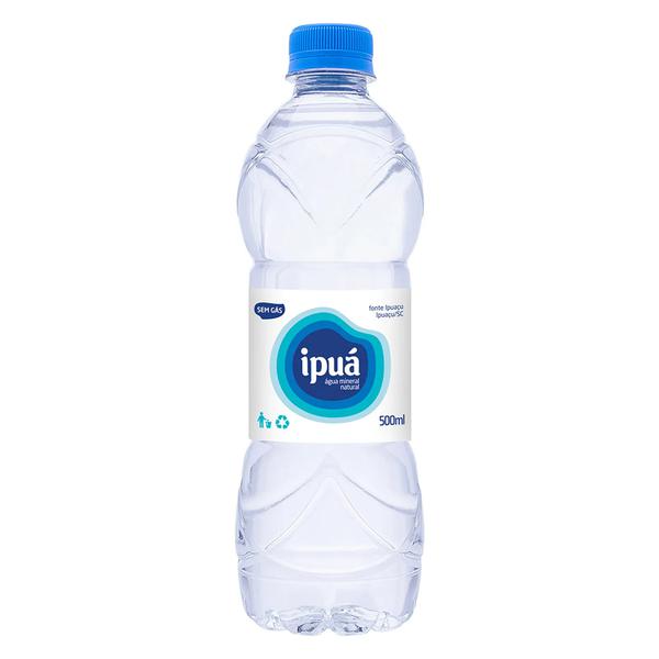 Agua Com Gas Ipua 500ml