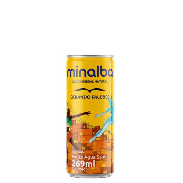AGUA MIN MINALBA C/GAS LT 269ML