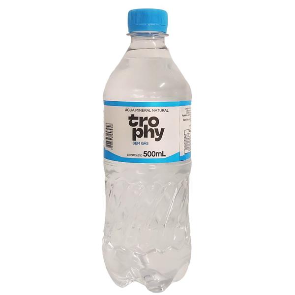 AGUA MINERAL TROPHY SEM GAS 500ML