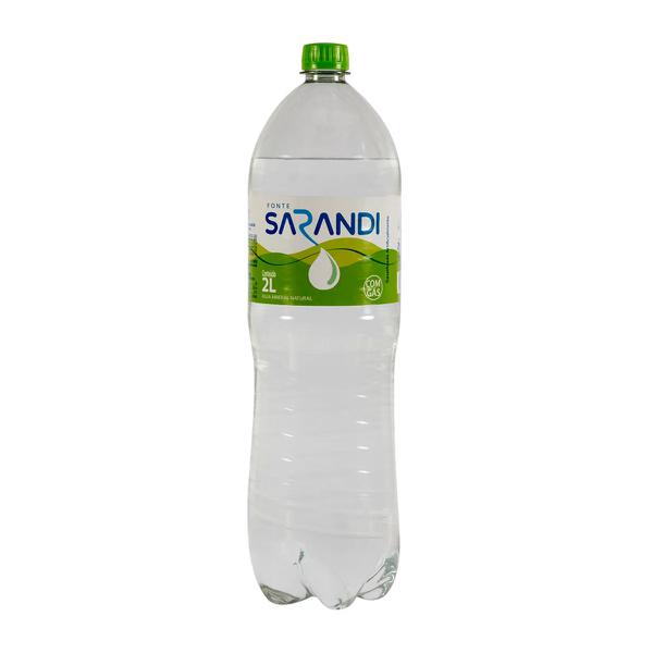AGUA MINERAL SARANDI C/GAS 2L