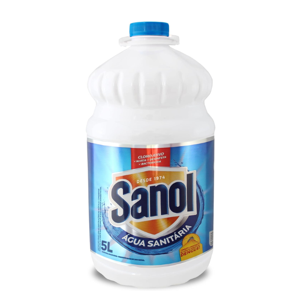 AGUA SANITARIA SANOL 5000ML CLORO ATIVO