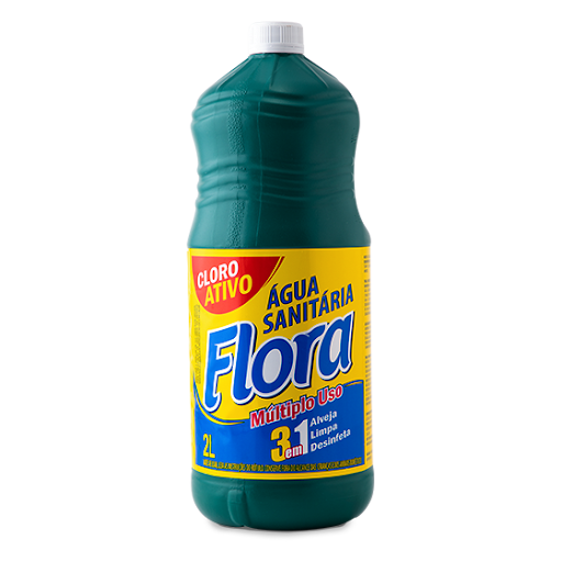 AGUA SANITARIA FLORA 2LT