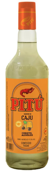 AGUARDENTE PITU CAJU 965ML