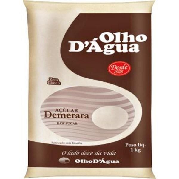 ACUCAR OLHO D AGUA DEMERARA 1KG