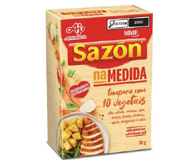 TEMPERO SAZON NA MEDIDA 10 VEGETAIS 30G