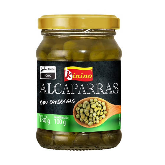 ALCAPARRAS KININO VIDRO 100G