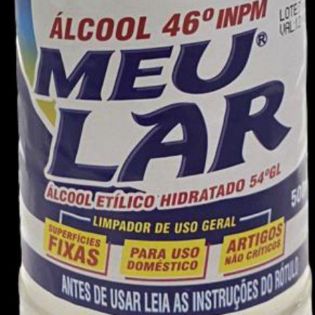 ALCOOL LIQUIDO MEU LAR 46% 500ML