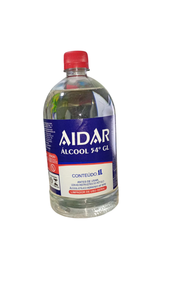 ÁLCOOL LÍQUI 46 INPM AIDAR 1L 
