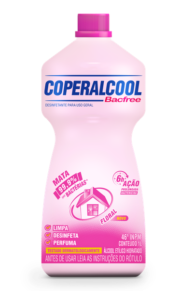 ALCOOL COPERALCOOL LIQ FLORAL 46°INP 1 L