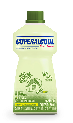 ALCOOL COPERALCOOL 46INPM 500ML BACFREE