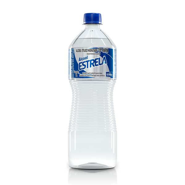 ALCOOL ESTRELA 70 DESINF HOSP 1L