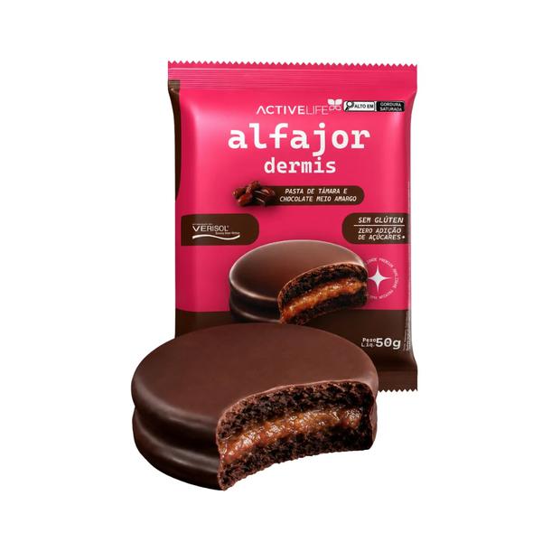 ACTIVE LIFE ALFAJOR VERISOL TAMARA E CHOCOLATE 12X50G