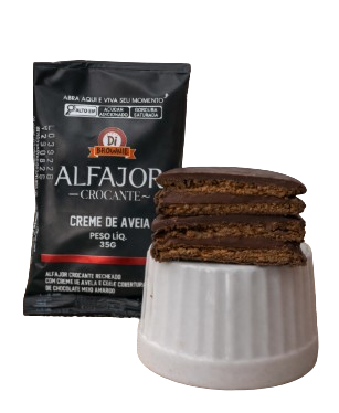 ALFAJOR DI BROWNIE 35G CREME DE AVELA