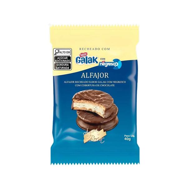 ODARA ALFAJOR CROCANTE GALAK/NEGRE 40G